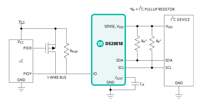 DS28E18 1-Wire 到I(2)C/SPI桥接器与命令序列器的基础知识