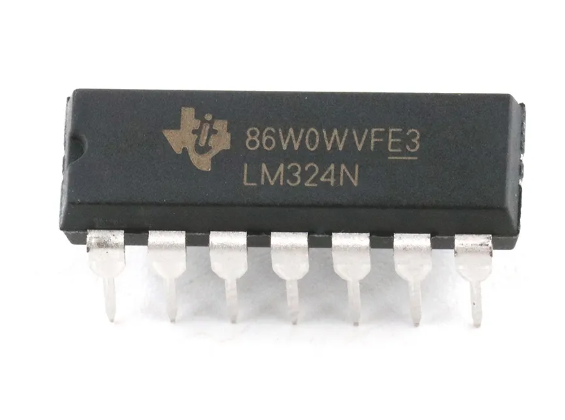 lm324四路运算放大器芯片引脚图、基本结构与功能、输入与输出特性、电源供应与偏置控制