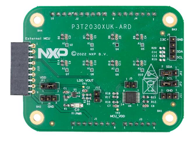 NXP Semiconductors P3T2030xUK Arduino Shield评估板(I3C和I(2)C总线数字温度传感器)的介绍、特性、及应用