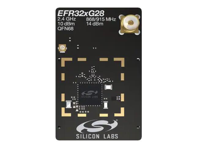 Silicon Labs xG28-RB4401C 868-915MHz BLE无线电板套件(EFR32FG28无线SoC)的介绍、特性、及应用