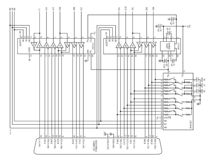 LTC1543、LTC1544和LTC1344A多协议串行芯片的介绍、特性、及应用