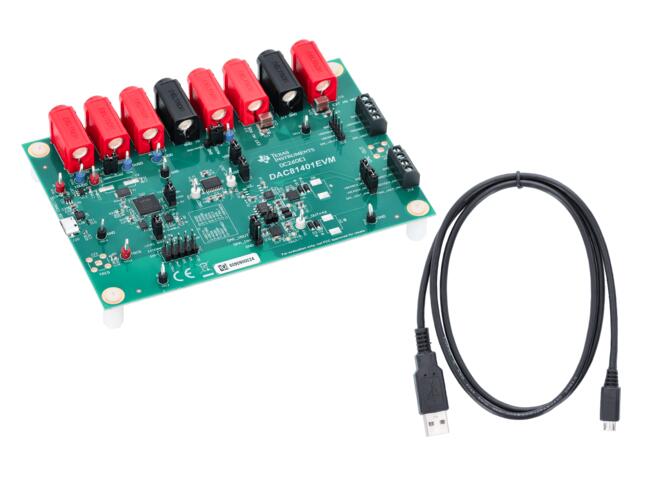 德州仪器DAC81401EVM评估模块(DAC81401单通道缓冲电压输出DAC)的介绍、特性、及应用