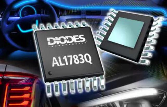 Diodes AL1783Q PWM线性LED驱动器(多通道驱动器控制汽车LED)