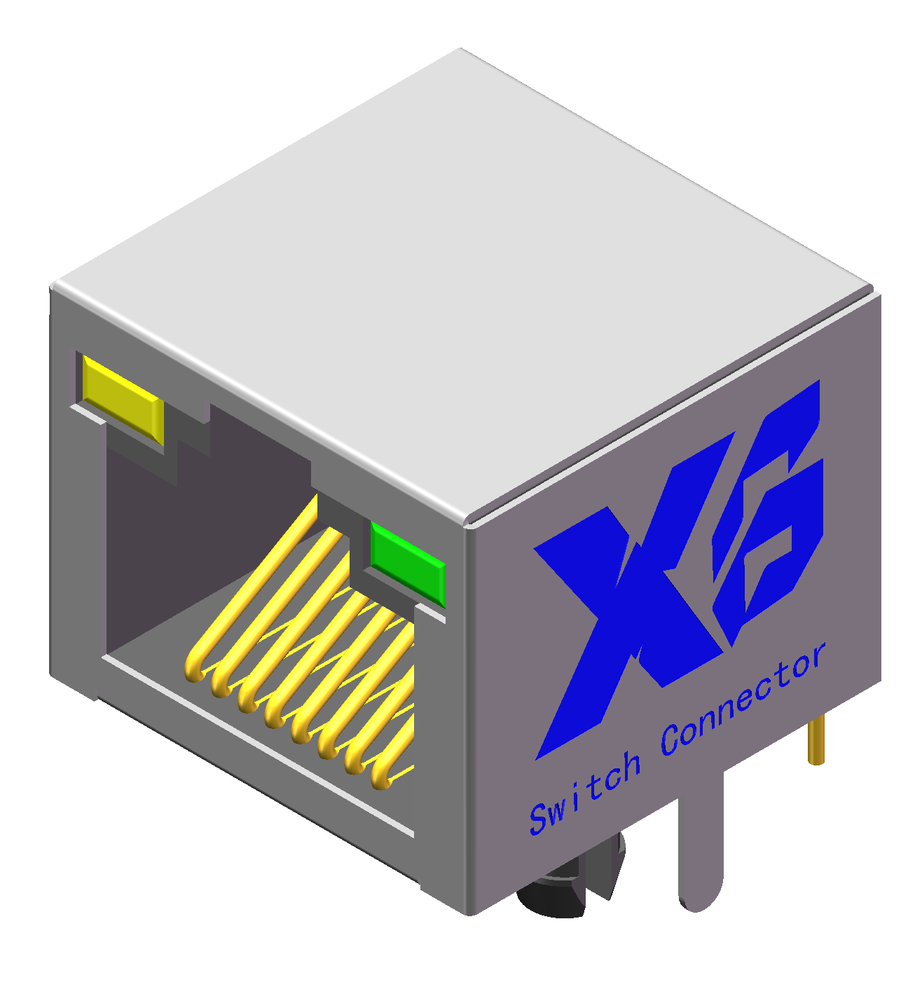 XB-5JA-1X1-8P8C-LED-S