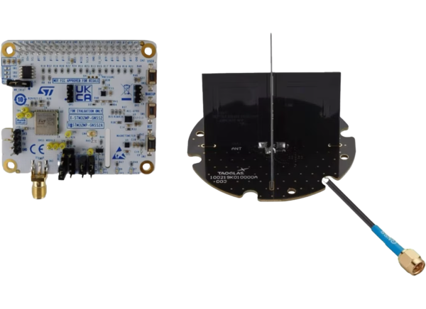意法半导体X-STM32MP-GNSS2扩展板(40引脚GPIO连接器引脚与STM32MP微处理器接口)的介绍、特性、及应用