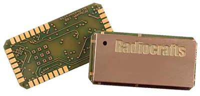 Radiocrafts 的 RC1180-MBUS 射频收发器模块图片