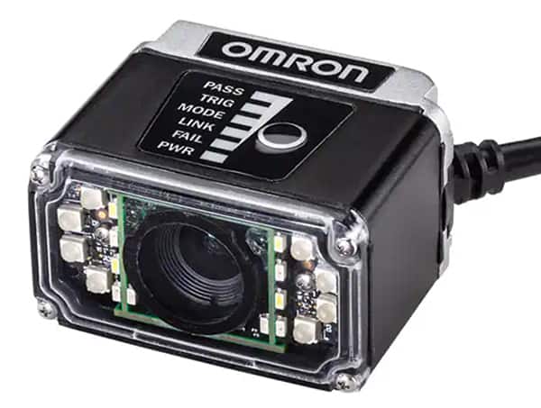 歐姆龍 1.2 MP 成像儀的圖像具有 5.2 mm 寬焦距鏡頭