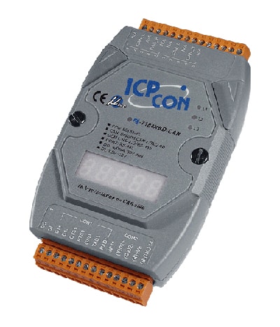 IPC DAS USA I-7188XBD-CAN PAC 的图像由 80188-40 处理器供电