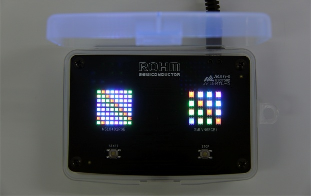 ROHM开发出高亮度三色LED MSL0402RGBU6