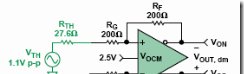  图8：平衡的单端端接电路。