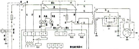 希贵WD800-A型微波炉电源理图.png