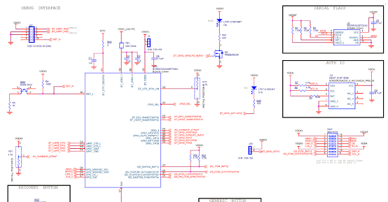 评估板CYW920706WCDEVAL电路图(1):基带