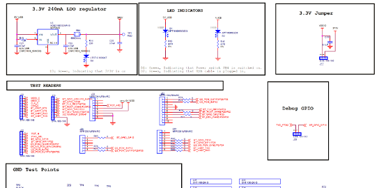 评估板CYW920706WCDEVAL电路图(3):电源和插头