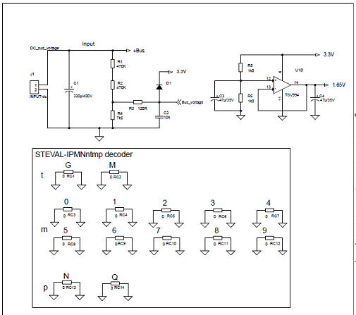 马达控制电源板STEVAL-IPMNG3Q电路图(1)