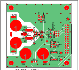 MAX98357开发板DEV(WLP) PCB设计图(2)