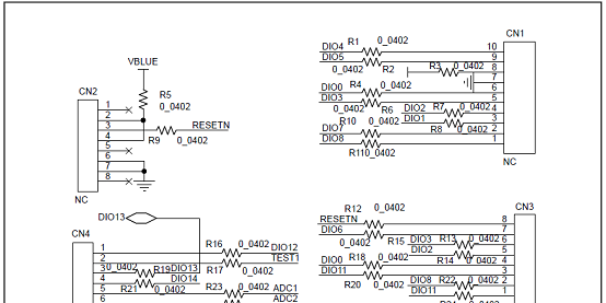 评估板STEVAL-IDB007V1M电路图: Arduino<a target='_brank' class='color-015b84' href='/wiki-108.html '>连接器</a>