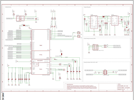 .XMC4200数字电源控制板电路图(1):MCU
