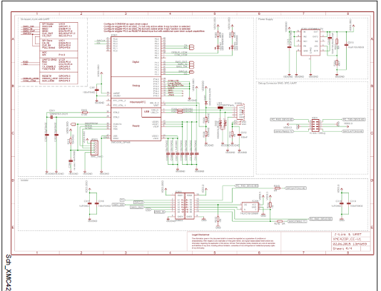XMC4200数字电源控制板电路图(3):JLINK和UART