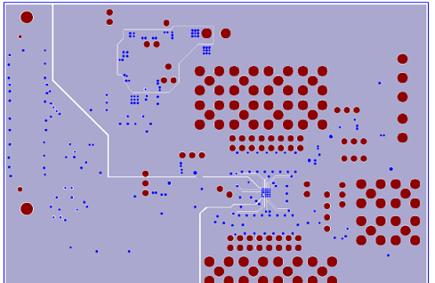 评估板EVAL-AD5767SD2Z PCB设计图(3):内部第二层PCB