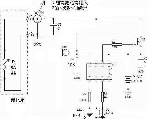 市面常见的唛头开关式电子烟