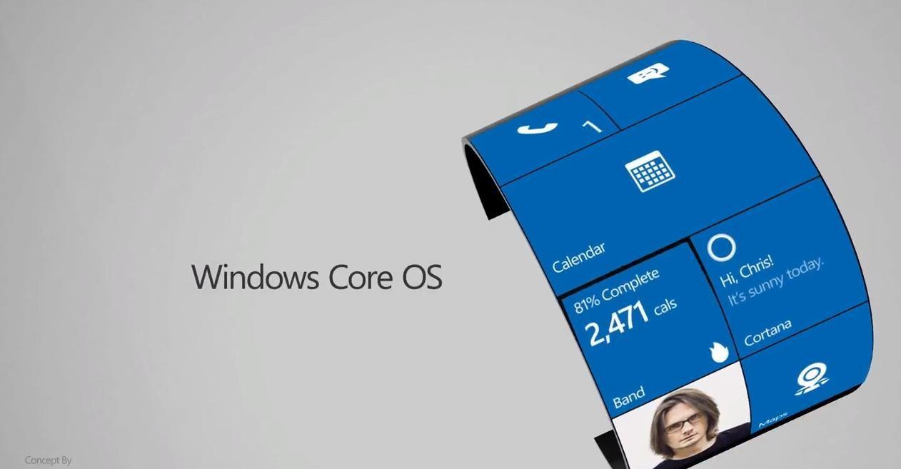 微软Surface手表概念视频：可弯曲