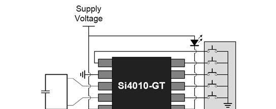 基于SiliconLabs Si4010无线芯片的高集成方案