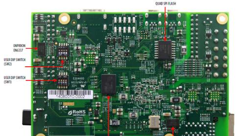 图3. MAX 10 FPGA开发板背面元件图.png