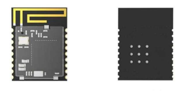 模块板卡：基于nRF52810主控芯片的透传从模块MS50SFA1C方案.png