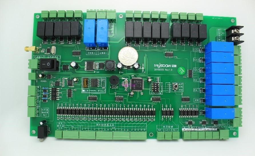 模块板卡：基于STM32F103主控芯片的闯关大冒险主控板解决方案jpg