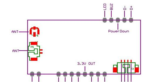 RFID模块系列 - IOT5310MW-05EU嵌入式USB接口读写模块尺寸&管脚定义： .png
