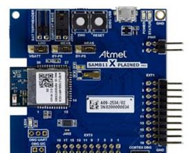 大联大品佳推出基于Microchip蓝牙ATSAMB11的智能门锁方案首版样机照片