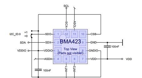 Bosch BMA423 3 轴加速计示意图.png