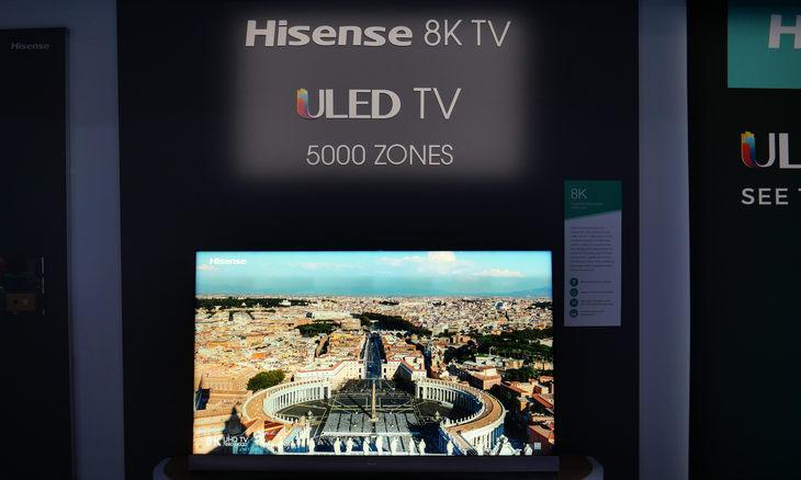 海信CES 2019展出70英寸三色激光电视 与液晶电视展开正面交锋