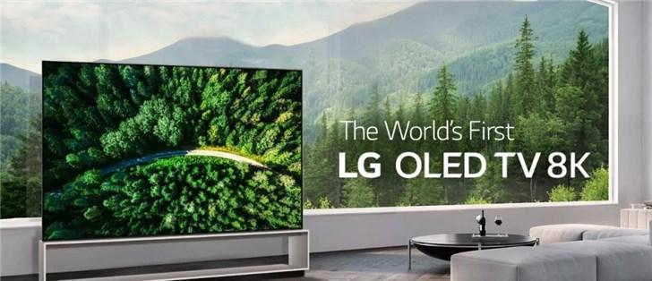 LG将在2019AWE发布旗下首款8K OLED电视