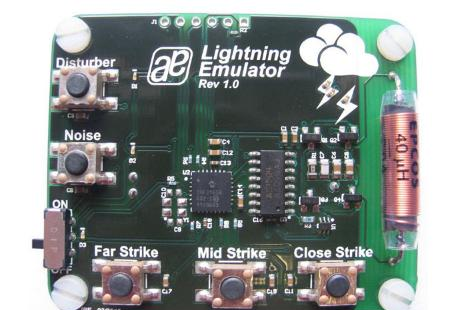 图8：用于AS3935评估板的Lightning仿真器.png