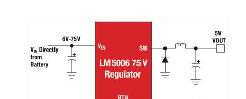 图4：TI LM5006的高输入电压容差允许设计人员消除图2所示的保护钳位电路.png