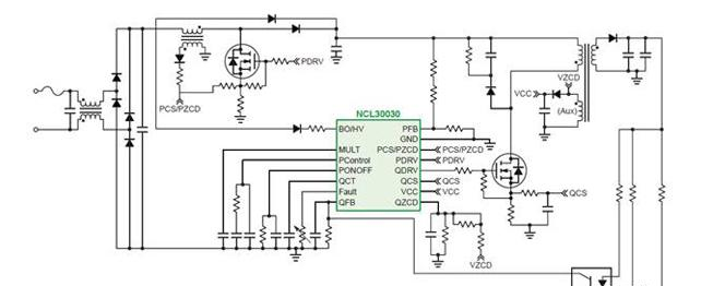 图4:采用NCL30030的AC-DC开关控制器LED驱动方案.png