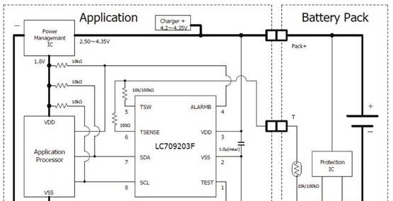 图4 LC709203F(WLCSP9)评估板电路图:有温度检测功能.png
