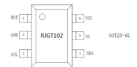 RJGT102 SOT23-6L 引脚配置.png