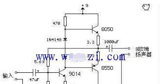 8050与8550三极管功放电路图.jpg