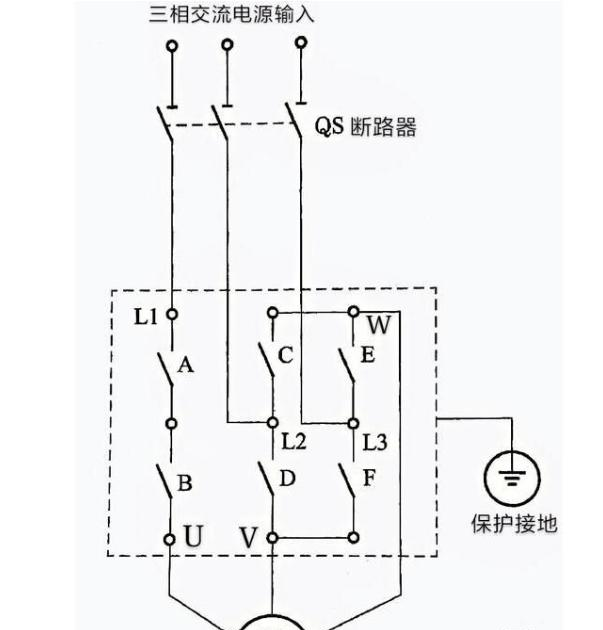 倒顺开关的工作原理