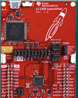 图3 Simplelink CC1350 LaunchPad蓝牙板外形图