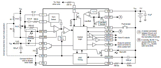 图1。A5303典型应用电路