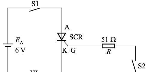 单向晶闸管的特点和工作原理与主要参数