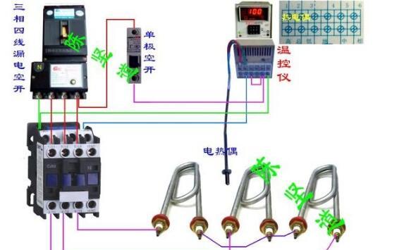 温度控制器接线方法_温度控制器接线图