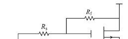 图1 电阻负反馈型低噪声放大器原理