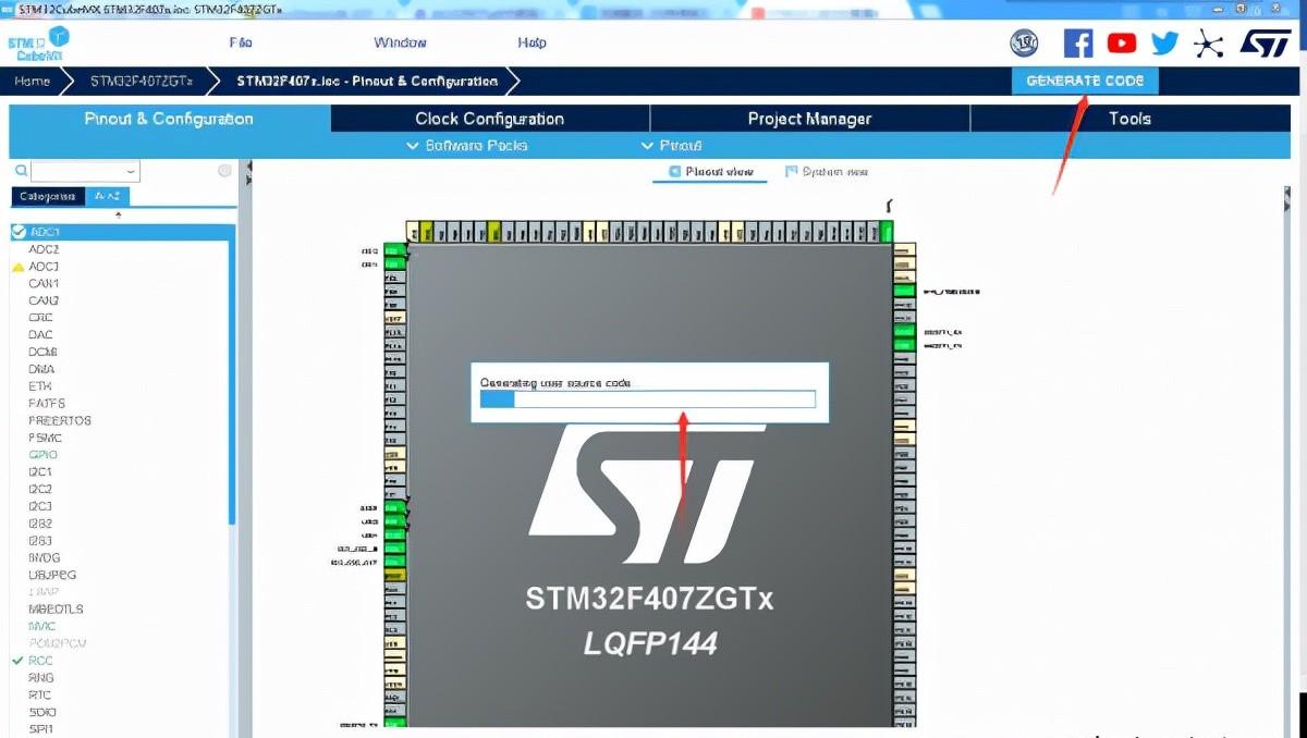 STM32F407探索者开发板接入机智云教程