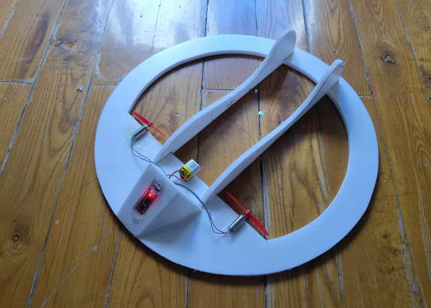 DIY项目：自制圆形遥控飞机