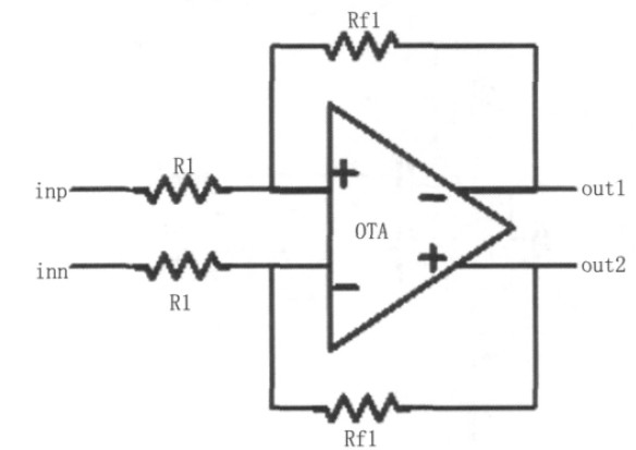 图4 输入放大级电路结构