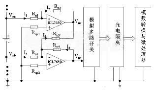 图5 传统的单体电压测试方法